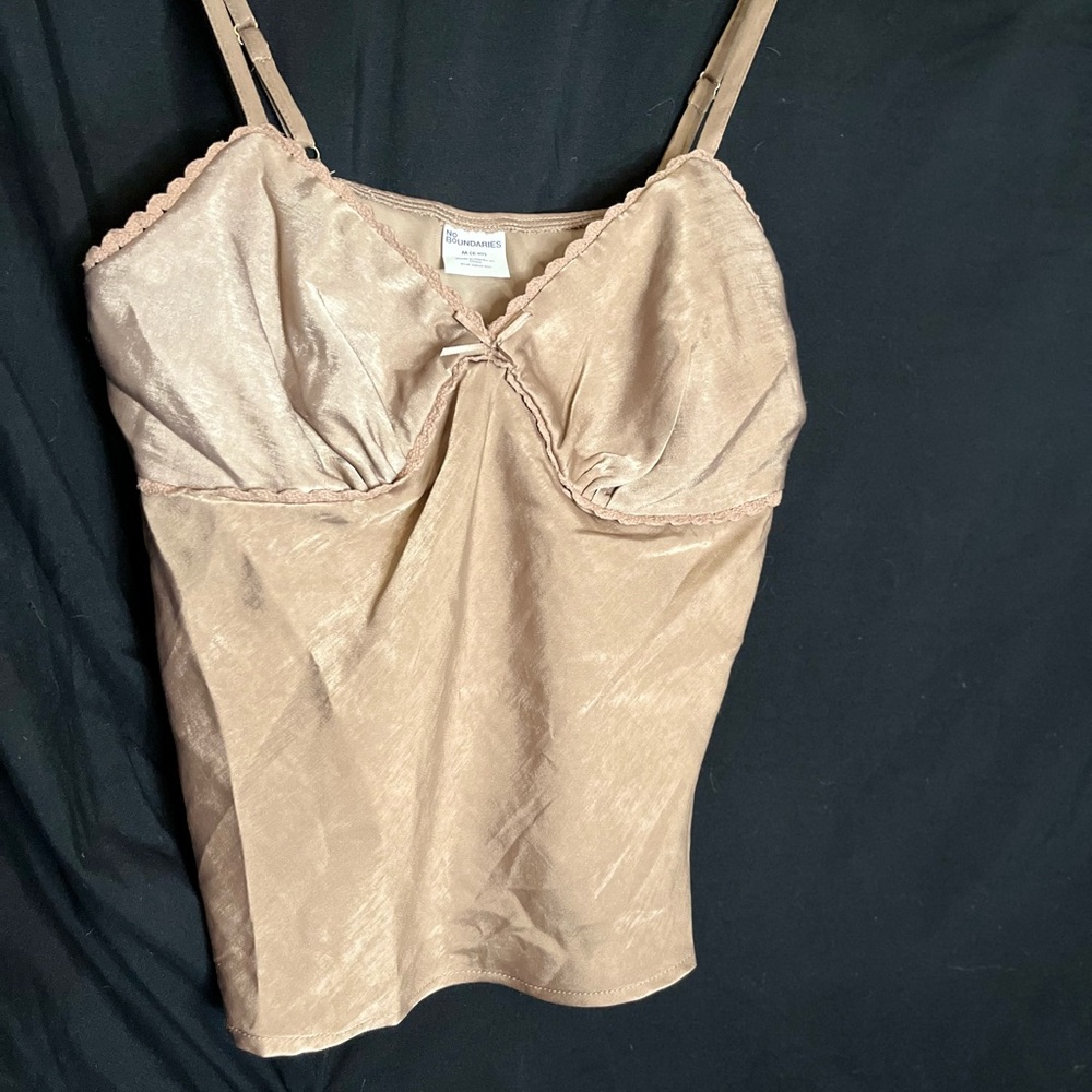 Chic Satin Camisole Top